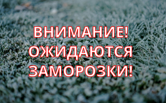 Внимание: ожидается похолодание!