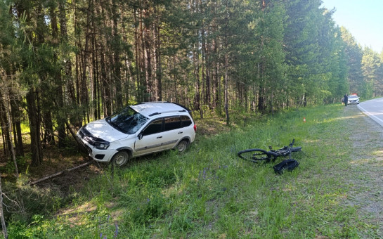 В Сузунском районе произошло дорожно-транспортное происшествие с участием 13-летнего велосипедиста